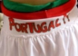 Preview: KINDER MÄDCHEN TRIKOT SET PORTUGAL ROT *SHIRT UND ROCK* Weiss