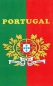 Preview: BADETUCH PORTUGAL STRANDTUCH Escudo ROT/Grün