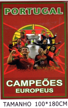 CAMPEOES EUROPEUS Portugal  Badetuch / Strandtuch