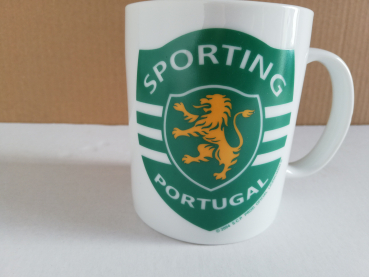 Tasse Sporting Lissabon Weiß/Grün *Lizenzware*