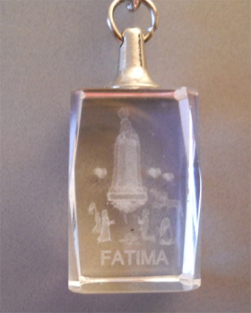 Schlüsselanhänger Glas Fatima