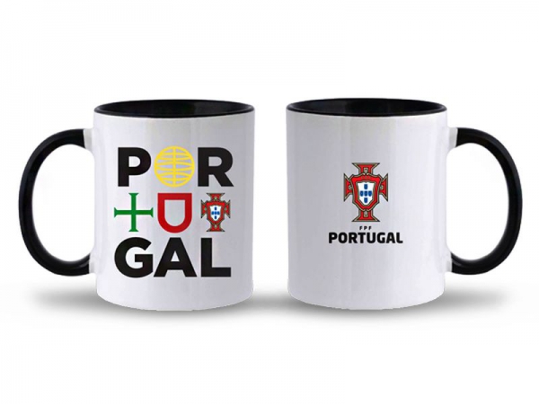 *TASSE/CANECA "PORTUGAL" BRANCA *F.P.F*