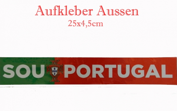 * Portugal  Aufkleber* " SOU PORTUGAL"