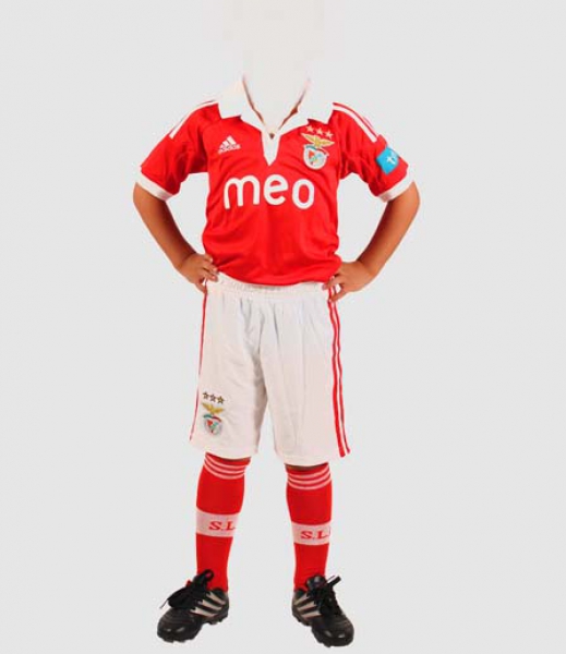 Kinder Trikot Set Benfica 2012/13 KIT principal criança S.L.BENFICA